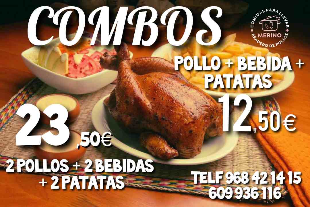 Promoción de Comidas para llevar - Asadero Merino en Totana