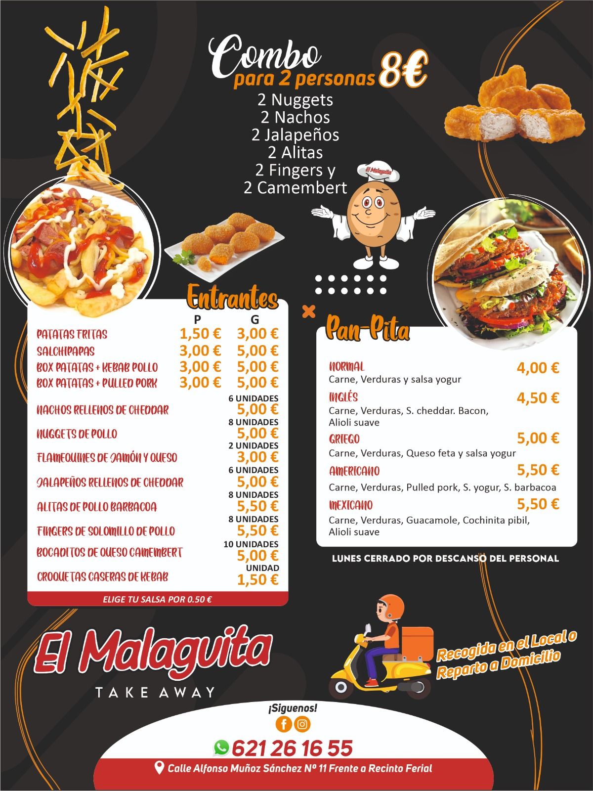 Carta de El Malaguita