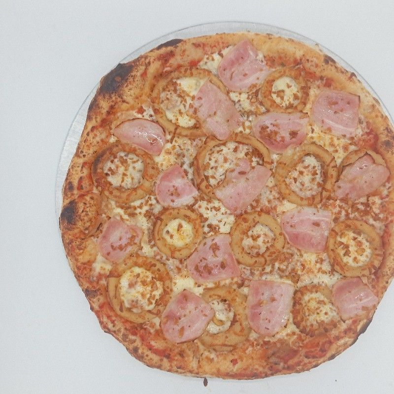 Foto de Pizza de Onion bacon