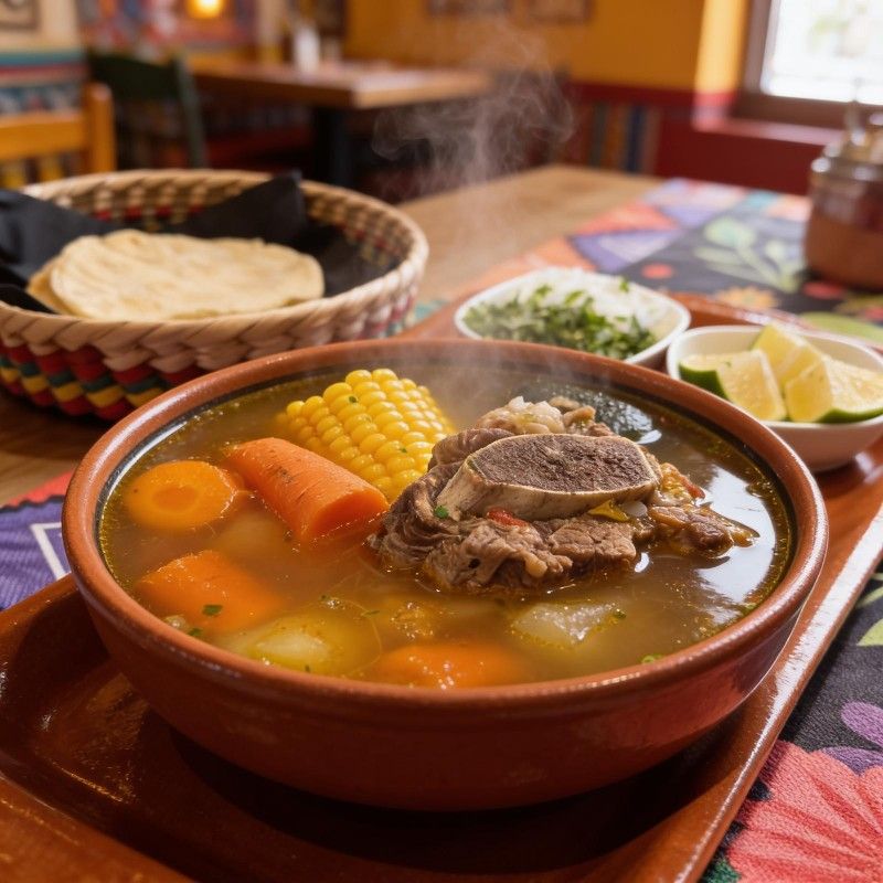 Foto de Caldo de  Res - Solo fines de semana