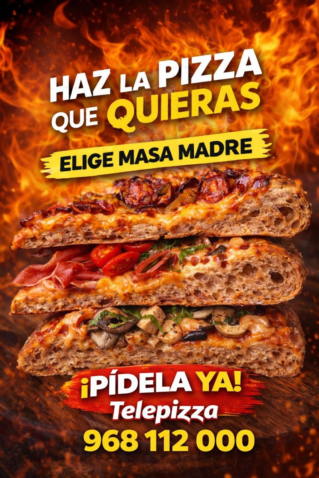 Promoción de Restaurante Telepizza en Totana