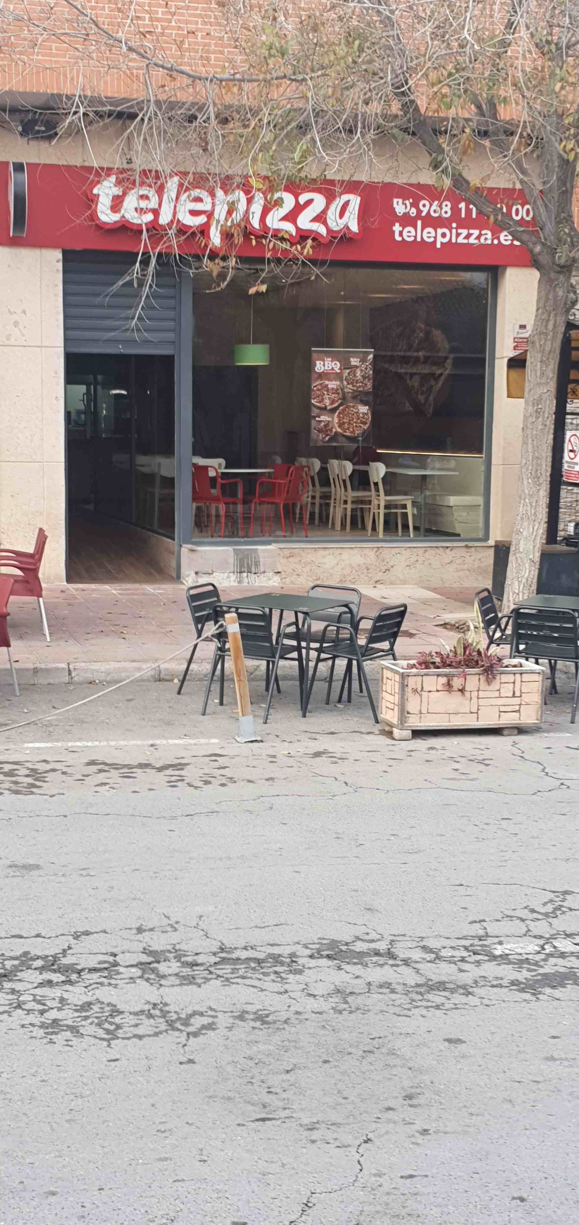 Promoción de Telepizza en Totana