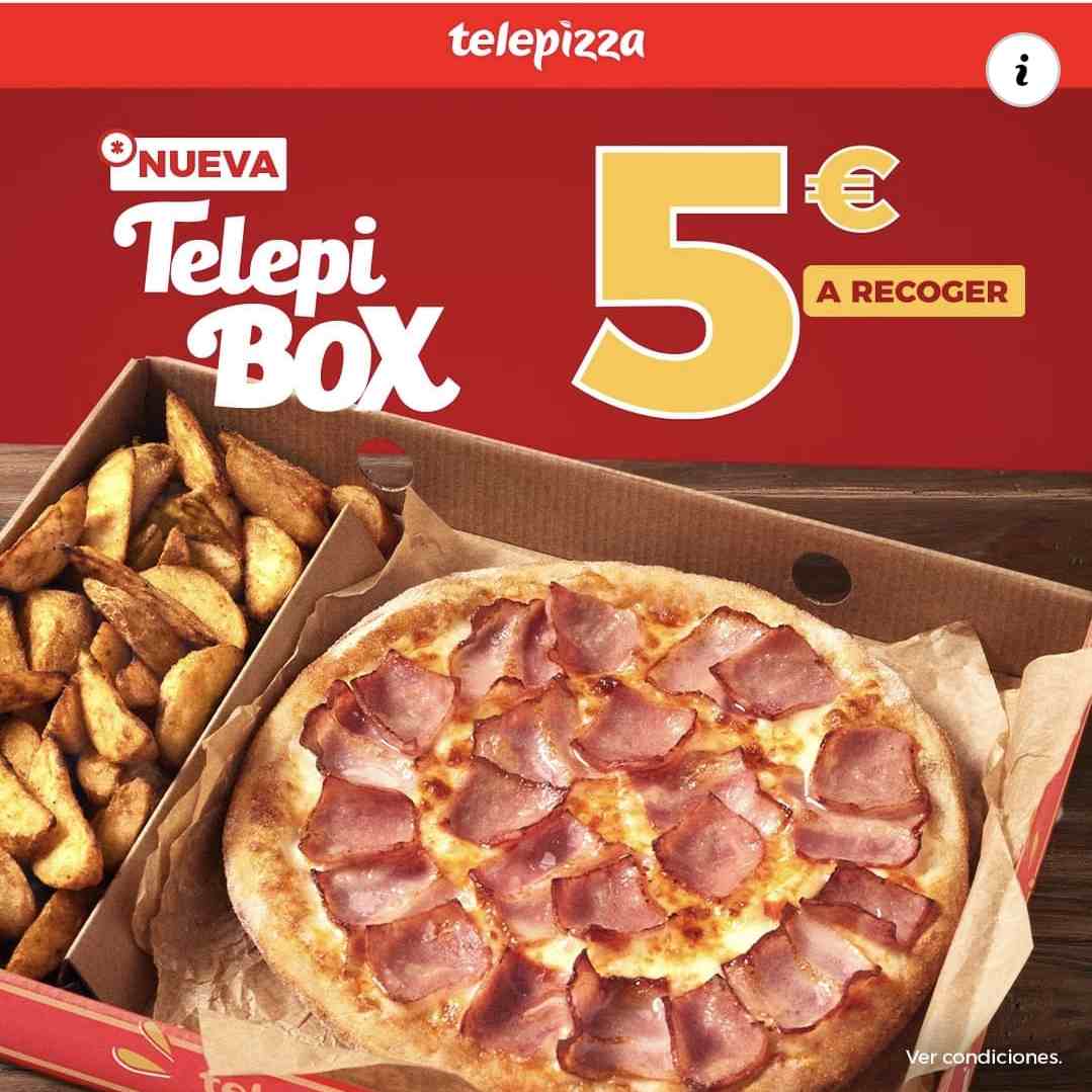 Promoción de Telepizza en Totana