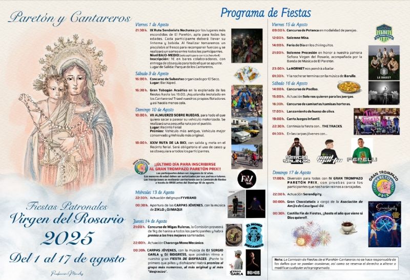 Fiestas El Paretón Y Cantareros