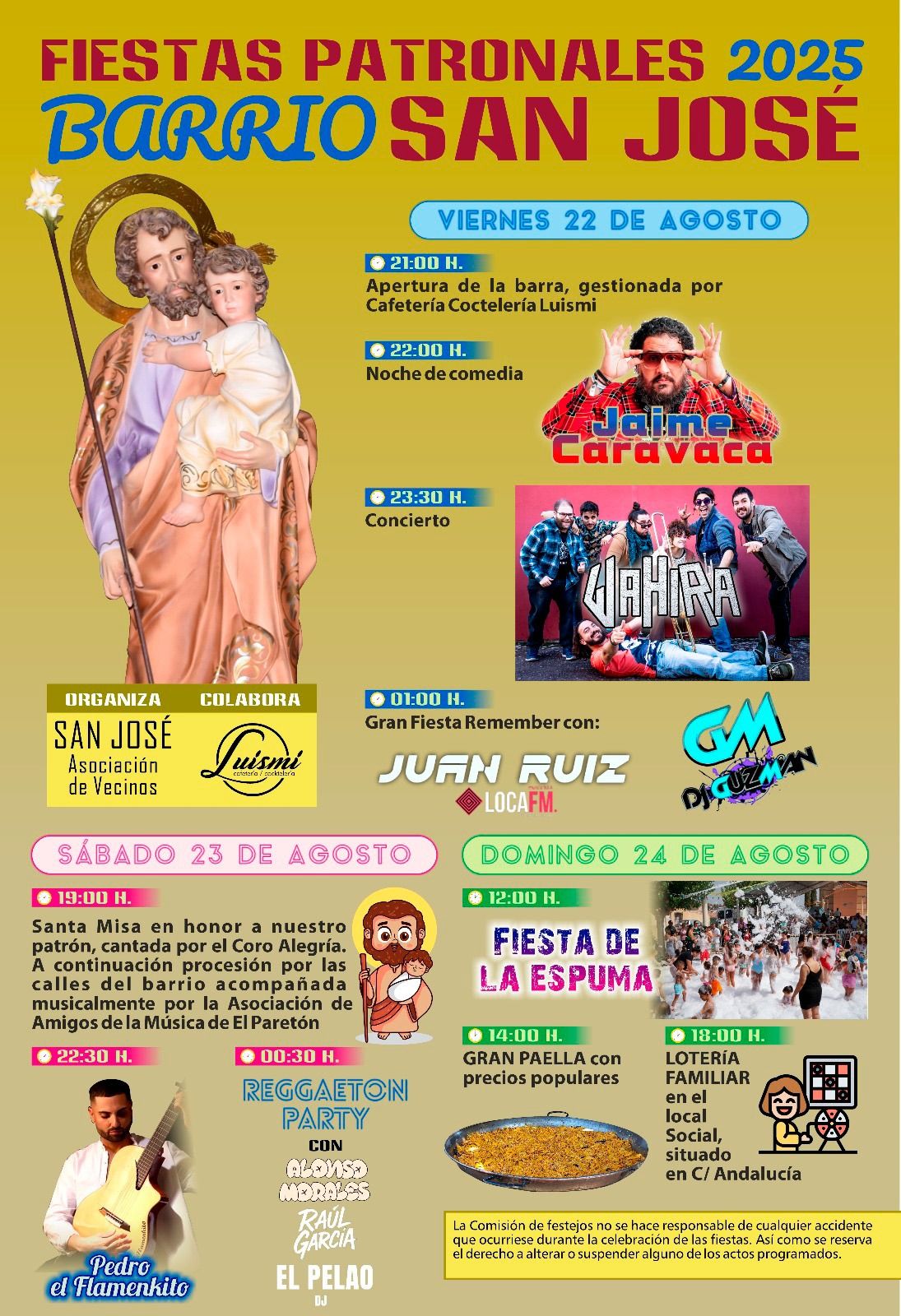 Fiestas Barrio San José 2025 - Imagen 1