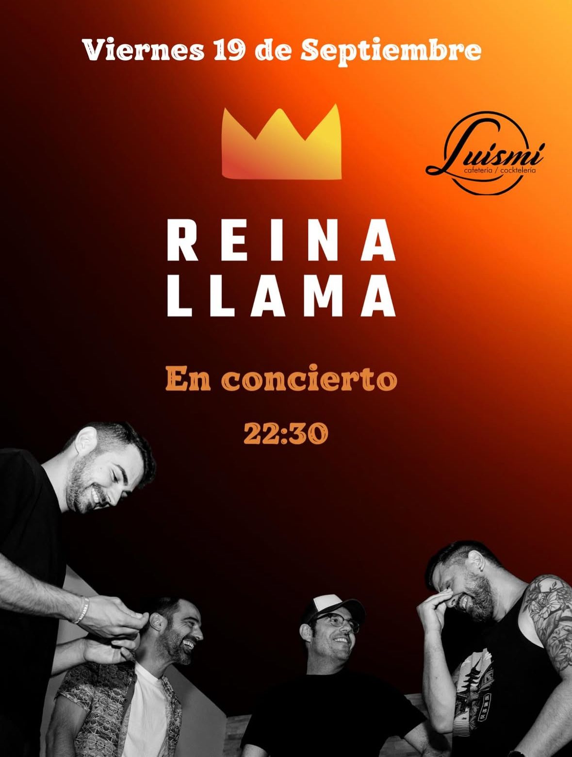 Reina Llama en Luismi Cafetería-Cocktelería - Imagen 1