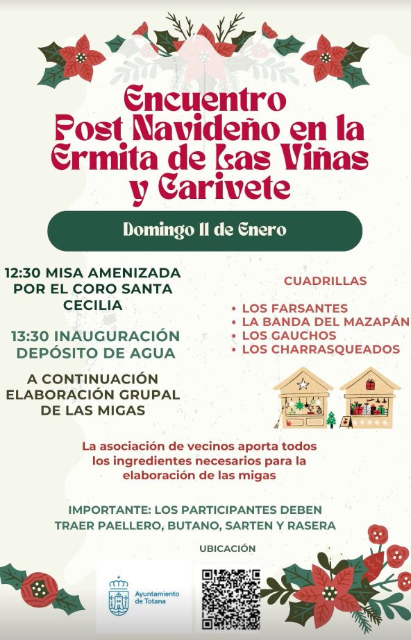 Encuentro Post-Navideño en la Ermita Las Viñas y Carivete - Imagen 1